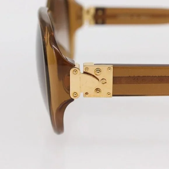 LOUIS VUITTON Supson Oversized Sunglasses plastic Brown Z0283E LV Auth bs30730 - Picture 7 of 13
